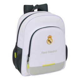 Mochila Deportiva Safta Unisex Poliéster Negro Gris 15L