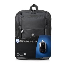 Mochila HP Essentials Kit Negro 40,6 cm (16") A prueba de agua