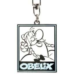 Llavero de Anilla ABYSTYLE TGGKEY005 Metal Rectángulo Negro Azul Blanco