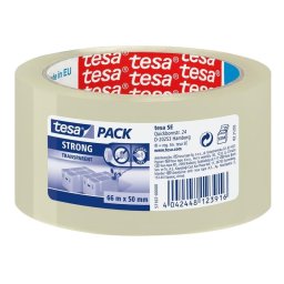 Cinta Adhesiva Tesa Clear Strong Polipropileno 66 m x 50 mm