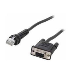 Cable Serie Zebra CBA-RF5-S07ZAR DB-9 a RJ-45 0,82 m Negro