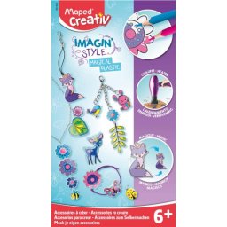 Set de fabricación de bisutería para niños Maped 907400 62 piezas metal y plástico multicolor