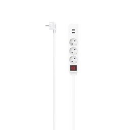 Regleta Hama 00223181 5 Tomas 3 AC 2 USB-A con Interruptor y Protección