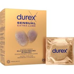 Sensual Extra Lube Preservativos 20 Ud