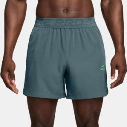 Nike Pantalón corto de hombre Pro Training 6'' Short . (XL) Verde