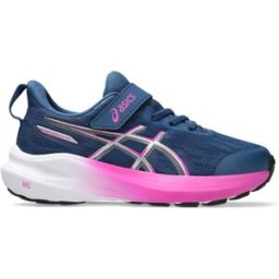 ASICS Zapatillas de running de niños GT-1000 14 PS . (30) Azul / Rosa