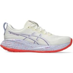 ASICS Zapatillas Running De Mujer Gel-Cumulus 27 Tokyo . (36) Blanco / Lila