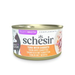 Schesir Complements en caldo 12 x 70 g - Atún con zanahoria