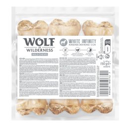 Hueso de piel de caballo "White Infinity" Wolf of Wildenress - 3 x 12 cm (150 g)