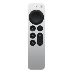 Mando a distancia Apple Siri Remote MW5G3Z/A IR/Bluetooth para Apple TV, recargable, negro/plata