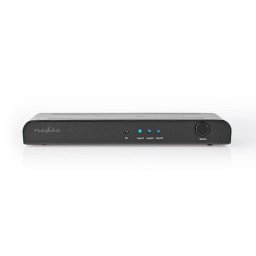 Conmutador de vídeo Nedis VSWI3473AT HDMI 3 entradas 4K 60 Hz mando a distancia