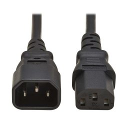 Cable de alimentación Eaton P004-01M-EU 1 m IEC C13 a C14 negro