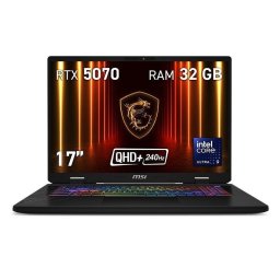 Portátil MSI Crosshair 17 HX AI D2XWGKG-064XESNN 17" Intel Core Ultra 9 275HX 32GB 1TB SSD RTX 5070