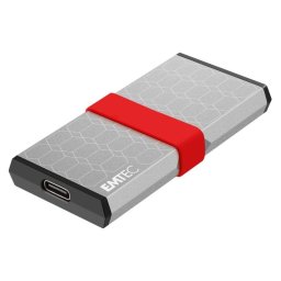 Disco Duro Emtec X205 Mini 1TB SSD USB Tipo C 1100MB/s Plata