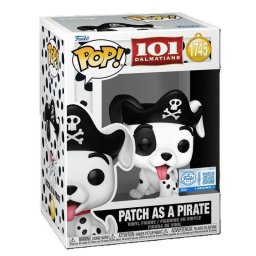 Figura POP! Vinyl Patch disfrazado de pirata 101 Dálmatas Funko