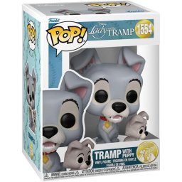 Figura de Vinilo Funko Pop! Disney La Dama y el Vagabundo The Tramp Standing Figure