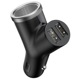 Cargador de Coche Baseus CCALL-YX01 2 Puertos USB-A 3.4A Negro
