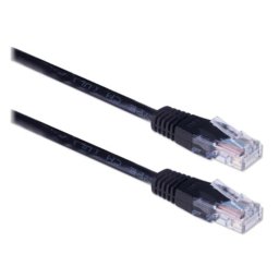 Cable de red Ewent EW9526 2 m Cat5e U/UTP RJ-45 Negro