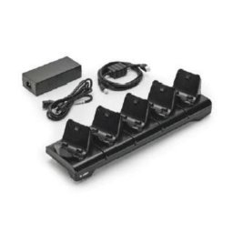 Cargador de baterías Zebra CRD-MPM-5SCHGEU1-01 5 bahías interior negro