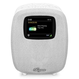 Radio Personal Sangean DCR-83 Analógica y Digital DAB+ FM 2W LCD Blanco