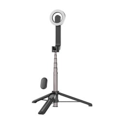 Varilla selfie magnética Telesin WS-22005 para iPhone 12-16 con trípode integrado