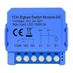 Interruptor Inteligente Avatto ZWSM16-DC32V-1 ZigBee con Contacto Seco y Control Remoto