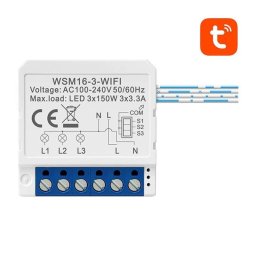 Interruptor Inteligente Avatto WSM16-W3 WiFi Compatible Alexa Google Home