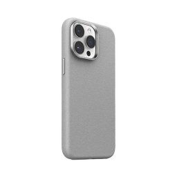 Funda para móvil Joyroom JR-BP007 magnética TPU+PC+PU gris para iPhone 15