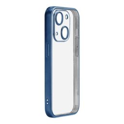Funda para móvil Joyroom JR-15Q1 rígida galvanizada azul para iPhone 15
