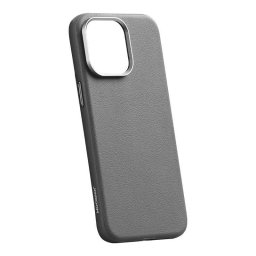 Funda para móvil Joyroom JR-BP007 Magnética TPU PC PU Gris para iPhone 15 Pro Max