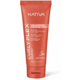 Kativa Curly Plex Curl Gel Crema Activador Rizos Fijación Fuerte 240