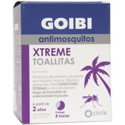 Goibi Xtreme Mosquitos Toallitas 16 Unidades