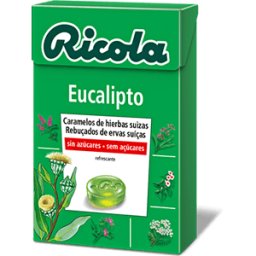 Ricola Caramelo Eucalipto Caja Sin Azúcar