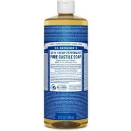 Dr. Bronner's Jabón Líquido de Menta 59 ml