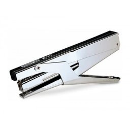 Grapadora tenaza rapid e10 cromado/negro capacidad 15 hojas usa grapas nº 10