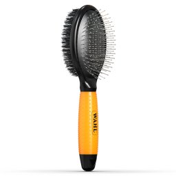 Cepillo de doble cara WAHL® para el cuidado del pelaje - naranja, 27,8 x 6,1 x 7 cm (L x An x Al)
