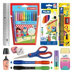 Ecopack Blush - Pack Ahorro Completo Con Material Escolar De Primeras Marcas