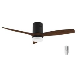 Cecotec Energysilence Aero 5600 Classic Ventilador De Techo Con Luz Y Mando 40W Madera/Negro