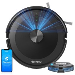 Robot Aspirador Teendow D10s Plus Navegación Inteligente 5.000 Pa Control por Voz