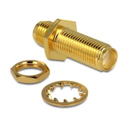 Conector Coaxial DeLOCK 88779 SMA a SMA Chapado en Oro 22.5 mm