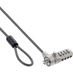 Cable antirrobo InLine 55702 2 m Cerradura con combinación