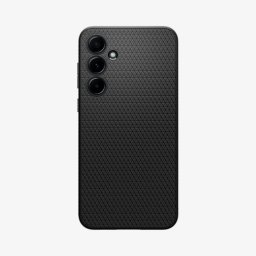 Funda para móvil Spigen ACS07526 Cover TPU Negra Antigolpes para Samsung Galaxy A55 5G