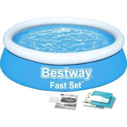 Piscina Bestway Fast Set 183 cm Circular 940 L