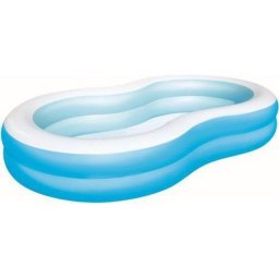 Piscina Bestway Big Lagune 262x157cm Ducha Inflable