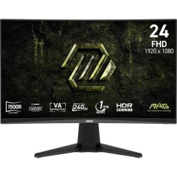 Monitor MSI MAG 245C X24 23,6" FullHD 240Hz VA Curvo HDR10 Antirreflejo