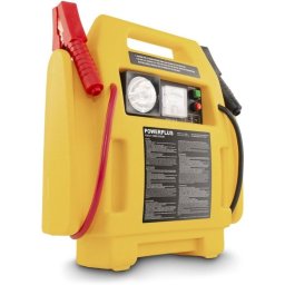 Powerplus Powx411 4 En 1 Estación De Energía Portátil 7000 Mah Arrancador 900 A 12v Cc Compresor 17 Bar Y Lámpara De Trabajo 3,6 W