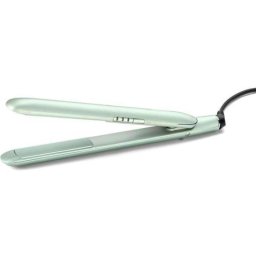 Plancha de Pelo Titanio BaByliss 235ºC 3 Ajustes Autoapagado Cable Giratorio Verde