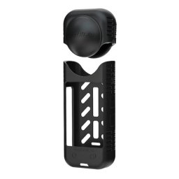 Funda y tapa de lente Sunnylife para Insta360 X4 en silicona negra