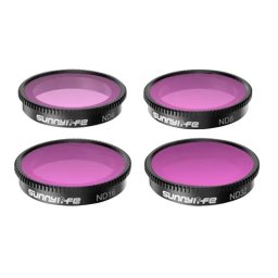 Set Filtros ND Sunnylife para Insta360 GO 3/2 ND4 ND8 ND16 ND32
