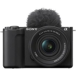 Sony Alpha ZV-10 II cámara Evil APS-C para vlogging con objetivo zoom motorizado de16-50mm f/3.5-5.6, sensor CMOS Exmor R Bionz XR ( ZV-E10M2K). Negro